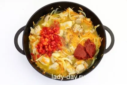 Квасоля тушкована з м'ясом, прості рецепти з фото (квасоля) Квасоля тушкована з м'ясом, прості рецепти з фото
