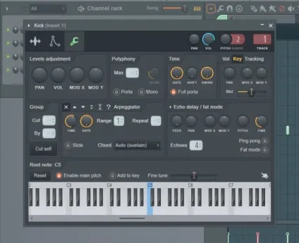 Fl studio 12 створення крок sequencer і piano roll працювати разом