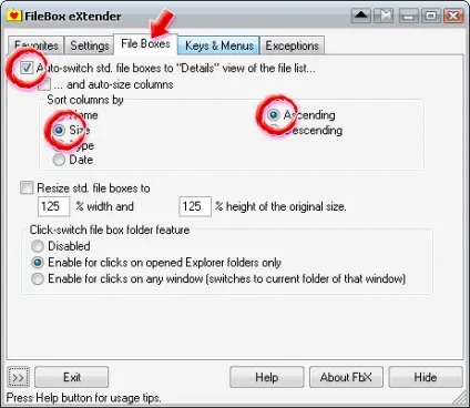 Filebox extender для розширення функцій вікон windows (діалогах) Filebox extender для розширення функцій вікон windows