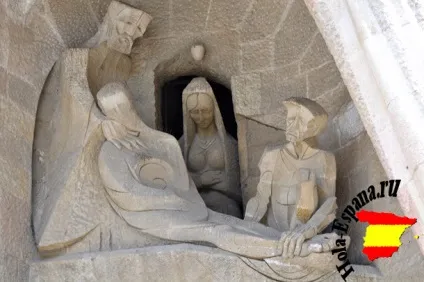 Головна визначна пам'ятка Барселони - храм святого сімейства (сімейства) Головна визначна пам'ятка Барселони - храм святого сімейства