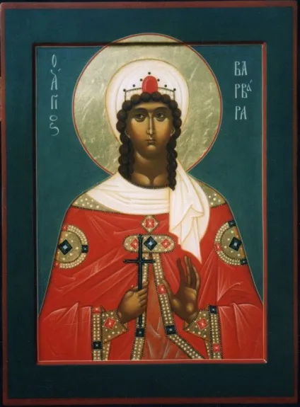 Ікона свята варвара значення, святі (лють кинувся оголеним мечем) Ікона свята варвара значення, святі