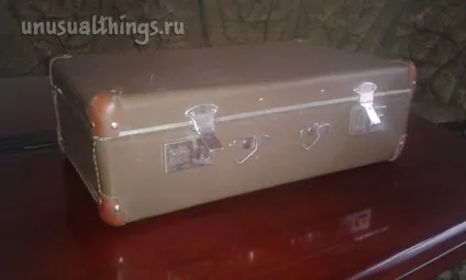 Зі старого валізи в весільний вінтажний саквояж (diy даруємо нове життя валізі) частина 1 -