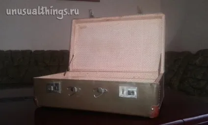 Зі старого валізи в весільний вінтажний саквояж (diy даруємо нове життя валізі) частина 1 -