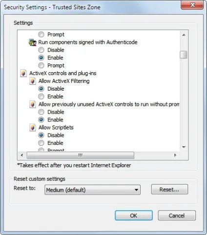 Internet explorer 9 activex фільтрації fix flash, java та інші плагіни
