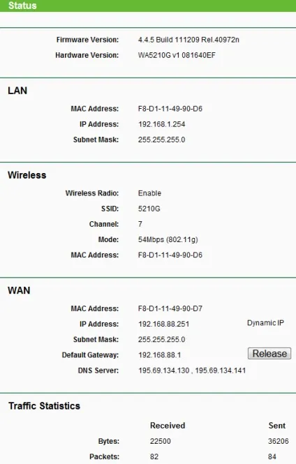 Інструкція як налаштувати tp-link tl-wa5210g точкою доступу, інтернет-магазин wi-fi обладнання (tp-link) Інструкція як налаштувати tp-link tl-wa5210g точкою доступу, інтернет-магазин wi-fi обладнання