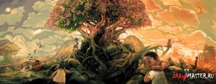 Як намалювати ілюстрацію «рай захаращеного дерева» (ілюстрація) Як намалювати ілюстрацію «рай захаращеного дерева»