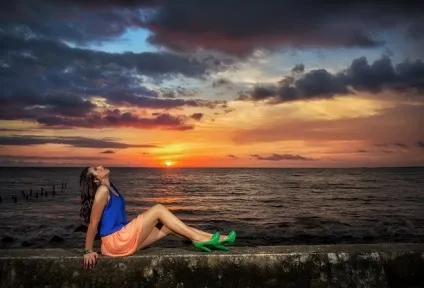Як оригінально фотографуватися на березі моря (як фотографуватися на пляжі) Як оригінально фотографуватися на березі моря