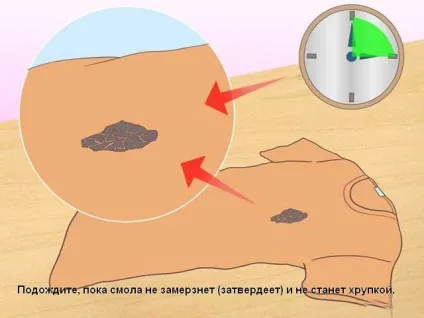 Як відіпрати смолу від одягу свіжі, старі плями, засоби (відіпрати) Як відіпрати смолу від одягу свіжі, старі плями, засоби