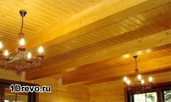 Як зробити стелю в будинку з бруса своїми руками технологія, рекомендації (будинку) Як зробити стелю в будинку з бруса своїми руками технологія, рекомендації