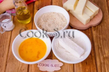 Як зробити сирні палички - рецепт з фото (як зробити сирні палички) Як зробити сирні палички - рецепт з фото