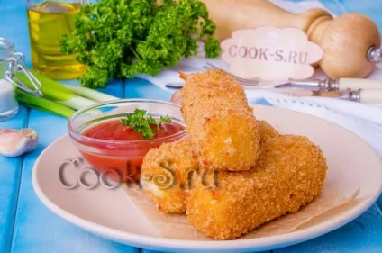 Як зробити сирні палички - рецепт з фото (сирні) Як зробити сирні палички - рецепт з фото
