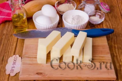 Як зробити сирні палички - рецепт з фото (сирні палички у фритюрі) Як зробити сирні палички - рецепт з фото