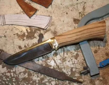 Як зробити мисливський ніж (зробити) Як зробити мисливський ніж