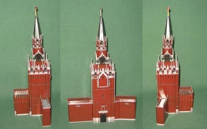 Як зробити паперовий кремль