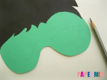 Як зробити маску халка з паперу своїми руками (паперу) Як зробити маску халка з паперу своїми руками