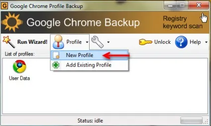 Як зберегти профіль google chrome