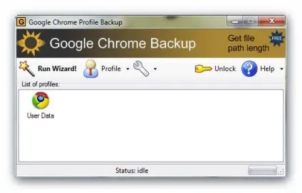 Як зберегти профіль google chrome
