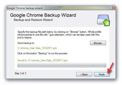 Як зберегти профіль google chrome
