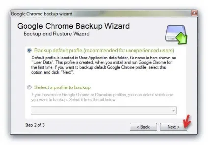 Як зберегти профіль google chrome