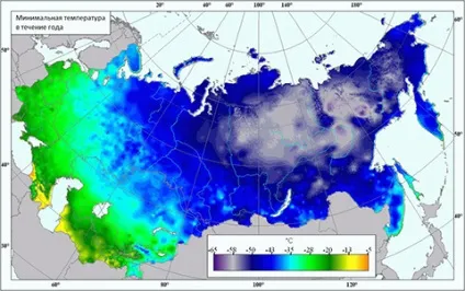 Кліматичні зони морозостійкості рослин