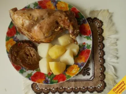 Кролик в духовці у фользі (покроковий рецепт з фото) (духовці) Кролик в духовці у фользі (покроковий рецепт з фото)
