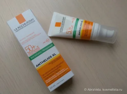 La roche-posay anthelios xl airlicium spf 50 гель-крем матирующий без парфумерних ароматів відгуки (пігментація) La roche-posay anthelios xl airlicium spf 50 гель-крем матирующий без парфумерних ароматів відгуки