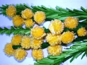 Мімоза своїми руками