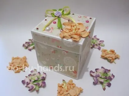 Меджік бокс (magic box) майстер клас, чарівна коробочка скрапбукінг