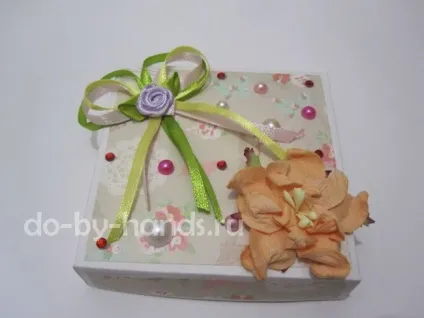 Меджік бокс (magic box) майстер клас, чарівна коробочка скрапбукінг