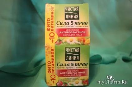Моє розчарування від чистої лінії - денний антивіковий крем для обличчя чиста лінія сила 5 трав