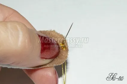 Обідок з бісеру своїми руками