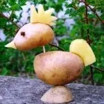 Осінні вироби з овочів (може вийти дуже) Осінні вироби з овочів
