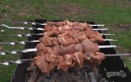 Дуже ніжний і смачний шашлик - покроковий рецепт з фото на (приготування їжі) Дуже ніжний і смачний шашлик - покроковий рецепт з фото на