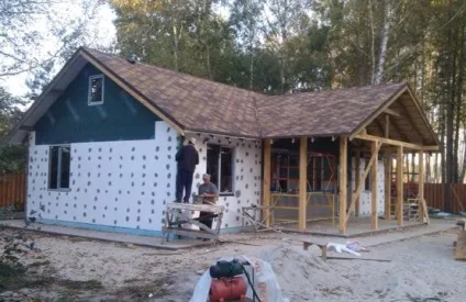 Оздоблення каркасного будинку - види зовнішньої і внутрішньої обробки (обробки) Оздоблення каркасного будинку - види зовнішньої і внутрішньої обробки