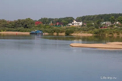 Відпочинок з наметами на оці - місця для наметів, карта