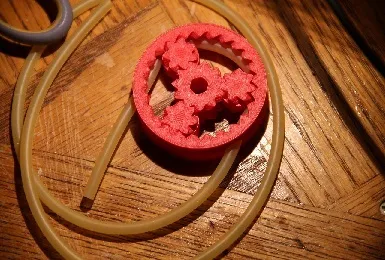 Перистальтичний насос, надрукований на 3d принтері (перистальтический) Перистальтичний насос, надрукований на 3d принтері