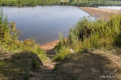 Відпочинок з наметами на оці - місця для наметів, карта