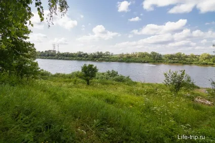Відпочинок з наметами на оці - місця для наметів, карта