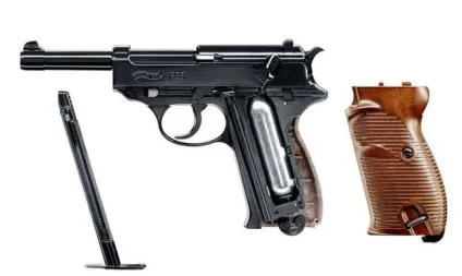 Пневматичний пістолет umarex walther p38 - пневмокапут з далекого минулого