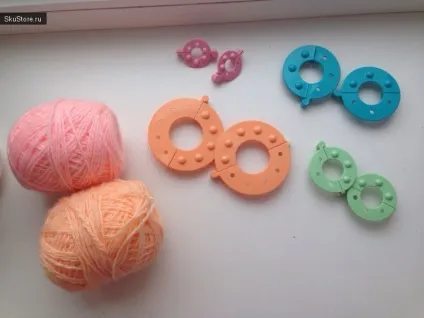 Pom pom maker - пристрій для виготовлення помпонів (пристрій виготовлення помпонів) Pom pom maker - пристрій для виготовлення помпонів