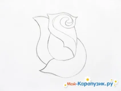 Поетапне малювання троянди кольоровими олівцями (кольоровими) Поетапне малювання троянди кольоровими олівцями