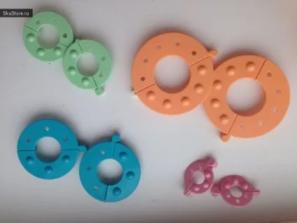 Pom pom maker - пристрій для виготовлення помпонів (maker) Pom pom maker - пристрій для виготовлення помпонів