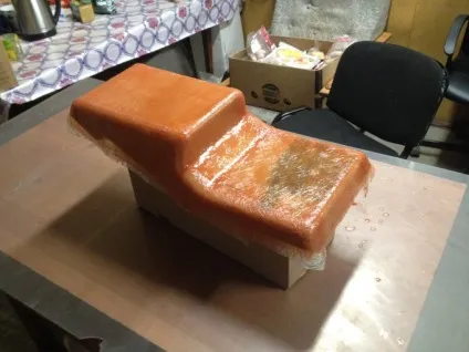 Стельова консоль зі склопластику своїми руками (продовжую доповнювати свій відгук) Стельова консоль зі склопластику своїми руками