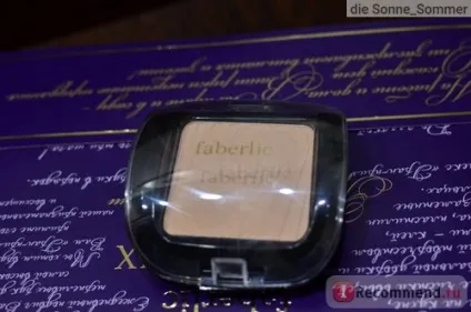 Пудра faberlic матуюча шлях до досконалості - «матуюча пудра у два відтінку! Як вони виглядають,