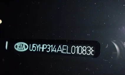 Розшифровка vin kia - вся інформація в маленькій табличці відео (розшифровка) Розшифровка vin kia - вся інформація в маленькій табличці відео