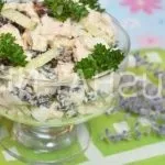 Салат курка печериці кукурудза - кращі рецепти до свята 2017 (шампіньйони) Салат курка печериці кукурудза - кращі рецепти до свята 2017