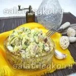 Салат з горошком, яйцями і ковбасою (ковбаса) Салат з горошком, яйцями і ковбасою
