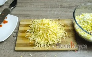 Салат з крабовими паличками рецепт з покроковими фото (крабовими) Салат з крабовими паличками рецепт з покроковими фото