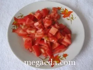 Салат з крабовими паличками, сиром і кукурудзою (сиром) Салат з крабовими паличками, сиром і кукурудзою