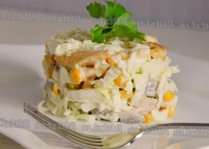 Салат курка печериці кукурудза - кращі рецепти до свята 2017 (курка) Салат курка печериці кукурудза - кращі рецепти до свята 2017